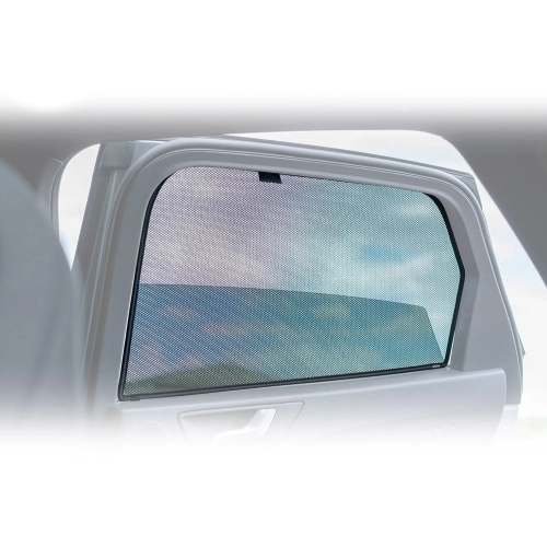 2007-2013 BMW X5 E70   Side Rear Window Curtain Mesh Black 2Pcs
