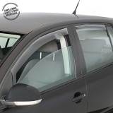 2006-2009 Volkswagen Rabbit Window Visor Vent Rain Deflector 4Pcs Smoke