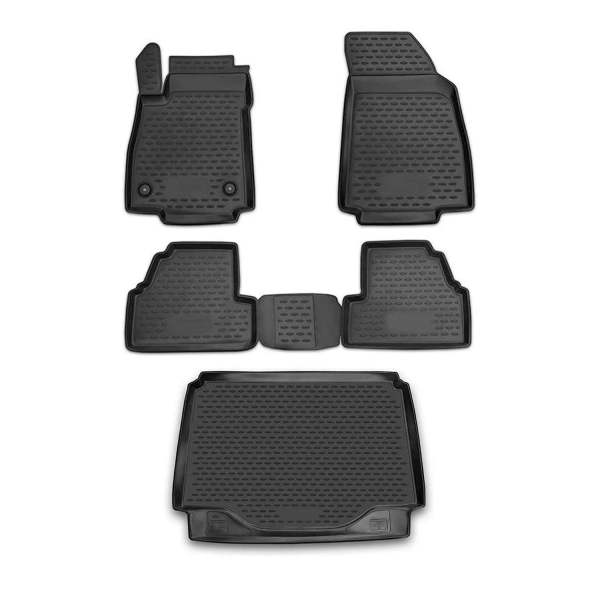 2013-2022 Buick Encore Floor Mats & Cargo Liner Full Set All Weather Black