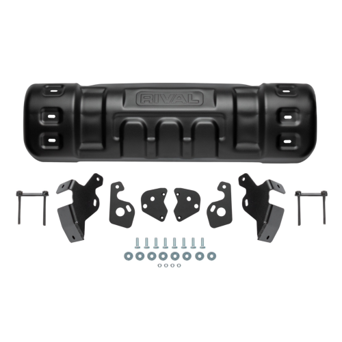 RIVAL Lower Skid Plate 2018-2025 Jeep Wrangler JL | 2007-2018 Jeep Wrangler JK | 2020-2025 Jeep Gladiator Except Mojave