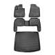 2011-2013 Kia Sorento Floor Mats & Cargo Liner Full Set All Weather Black