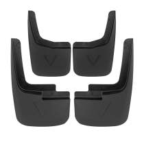 2015-2018 Ford F-20150 Front & Rear Mud Flap Splash Guards Models w/Wheel Lip
