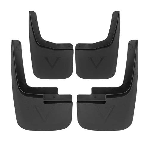 2015-2018 Ford F-20150 Front & Rear Mud Flap Splash Guards Models w/Wheel Lip