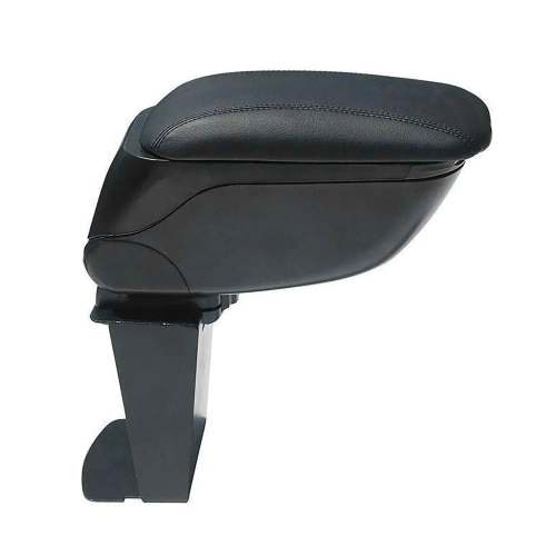 2010-2013 Ford Transit Connect Black Center Console Armrest Plastic Leather