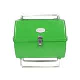 Green Portable Charcoal BBQ Grill Outdoor Camping 13 Pcs with Durable Bag SET