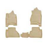 2015-2020 Chevrolet Tahoe Floor Mats Liners Full Set All Weather Beige