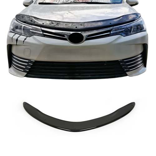 2014-2019 Toyota Corolla Sedan Front Bug Shield Hood Deflector 1 Pc Smoke
