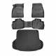 2020-2024 Nissan Versa Floor Mats & Cargo Liner Full Set Black