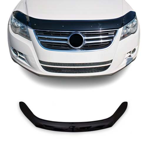 2009-2017 VW Tiguan Front Bug Shield Hood Deflector 1 Pc Smoke