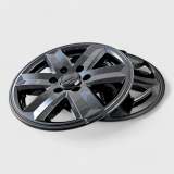 2021-2023 Ford F-150 Wheel Cover Hubcaps Set Gloss Black 8Pcs ABS Plastic