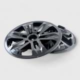 2015-2020 Ford F-150 Wheel Cover Hubcaps Set Gloss Black 8Pcs ABS Plastic