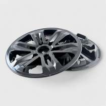 2015-2020 Ford F-150 Wheel Cover Hubcaps Set Gloss Black 8Pcs ABS Plastic