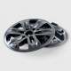 2015-2020 Ford F-150 Wheel Cover Hubcaps Set Gloss Black 8Pcs ABS Plastic