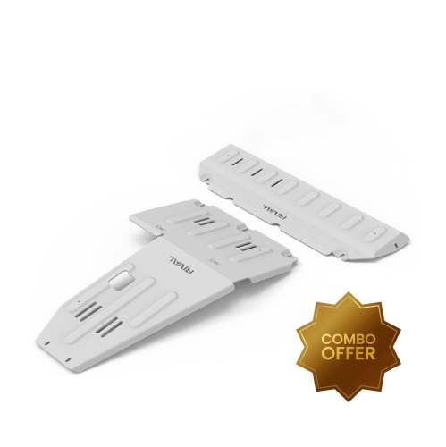 Set of 2 RIVAL Aluminum Skid Plates Ineos Grenadier | Ineos Quartermaster
