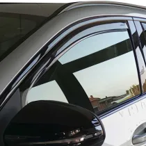 2015-2019 Mercedes GLA Class X156 Window Visor Vent Rain Deflector 2Pcs Smoke
