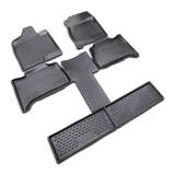 2021-2025 GMC Yukon Floor Mats Liners Full Set All Weather Black