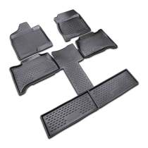 2021-2025 GMC Yukon Floor Mats Liners Full Set All Weather Black