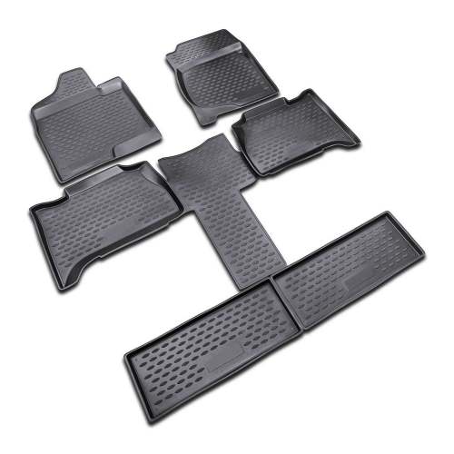2021-2025 GMC Yukon Floor Mats Liners Full Set All Weather Black