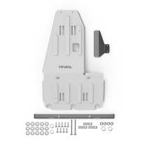 RIVAL Gen2 Aluminum Engine Transmission Catalytic Converter Skid Plate Ineos Grenadier | Ineos Quartermaster