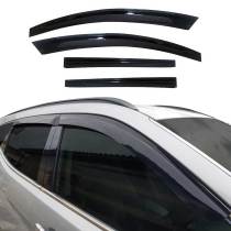 2017-2022 Kia Sportage Window Visor Vent Rain Deflector 4Pcs Smoke