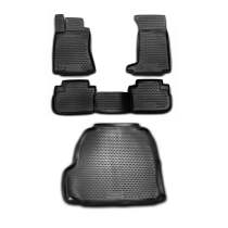2008-2013 Cadillac CTS Floor Mats & Cargo Liner Full Set All Weather Black