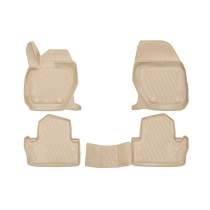 2011-2018 Volvo S60 Floor Mats Liners Full Set All Weather Beige