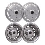 Chevrolet Express 16 Dual Wheel Simulator Hubcaps Steel Front & Rear