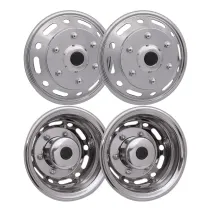 Chevrolet Express 16 Dual Wheel Simulator Hubcaps Steel Front & Rear