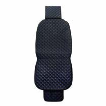 Chevrolet Suburban Leather Breathable Front Seat Cover Pads Black Blue 1Pc