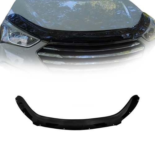 2013-2018 Hyundai Santa Fe Front Bug Shield Hood Deflector 1 Pc Smoke