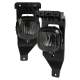 2005-2007 Ford F-250/F-350/Excursion H10 Fog Lights Chrome/Smoke Lens