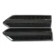 1998-2004 Nissan Frontier Side Door Molding Trim Skirt Garnish Black 2 Pcs