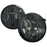 2007-2014 GMC Sierra 1500 2500HD/3500HD H8 Fog Lights Kit Chrome/Smoke Lens