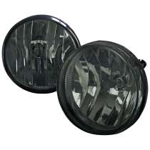 2007-2014 GMC Sierra 1500 2500HD/3500HD H8 Fog Lights Kit Chrome/Smoke Lens