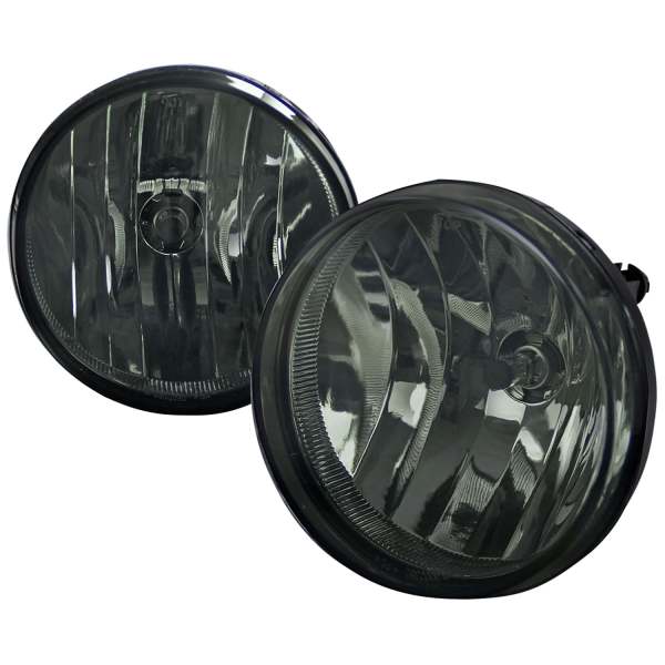 2007-2014 GMC Sierra 1500 2500HD/3500HD H8 Fog Lights Kit Chrome/Smoke Lens