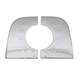 2006-2013 Mercedes Sprinter W906 Tailgate Trunk Door Logo Frame Silver Stainless Steel