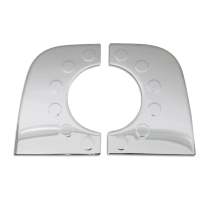 2006-2013 Mercedes Sprinter W906 Tailgate Trunk Door Logo Frame Silver Stainless Steel