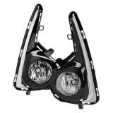2018-2019 Toyota Yaris H16 Fog Lights Kit Chrome Housing/Clear Lens