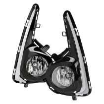 2018-2019 Toyota Yaris H16 Fog Lights Kit Chrome Housing/Clear Lens