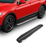 2014-2018 BMW X5 F15-F85 Running Boards Side Steps Silver & Black