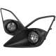 2012-2016 Scions FRS Toyota 86 H11 Fog Lights Kit Chrome Housing/Clear Lens