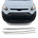 2014-2019 Ford Transit Connect Front Bumper Trim Molding Stainless Steel Silver 4 Pcs