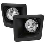 2014-2015 GMC Sierra 1500 H3 Fog Lights Chrome Housing/Clear Lens