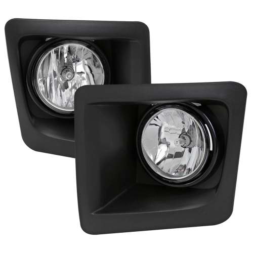2014-2015 GMC Sierra 1500 H3 Fog Lights Chrome Housing/Clear Lens