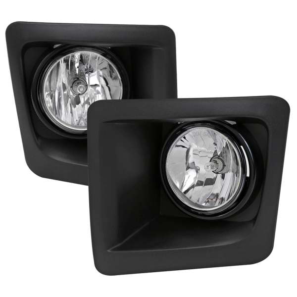 2014-2015 GMC Sierra 1500 H3 Fog Lights Chrome Housing/Clear Lens