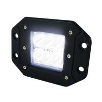 Universal Off Road 6000K Spot Beam 18W 6-LED Cub Fog Light Mounting Bracket