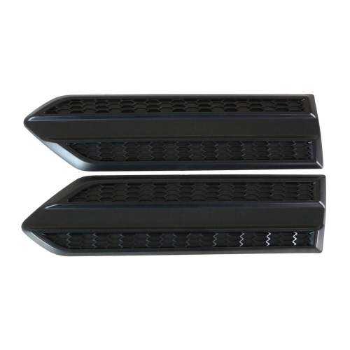 2011-2016 Kia Sportage Side Door Molding Trim Skirt Garnish ABS Black 2Pcs