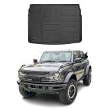 2021-2024 Ford Bronco Sport Cargo Liner Trunk Mat All Weather Full Size Spare Wheel Black