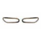 2005-2012 BMW 3 Series E90 Sedan Side Indicator Signal Trim Cover Stainless Steel 2Pcs