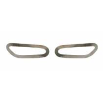 2005-2012 BMW 3 Series E90 Sedan Side Indicator Signal Trim Cover Stainless Steel 2Pcs